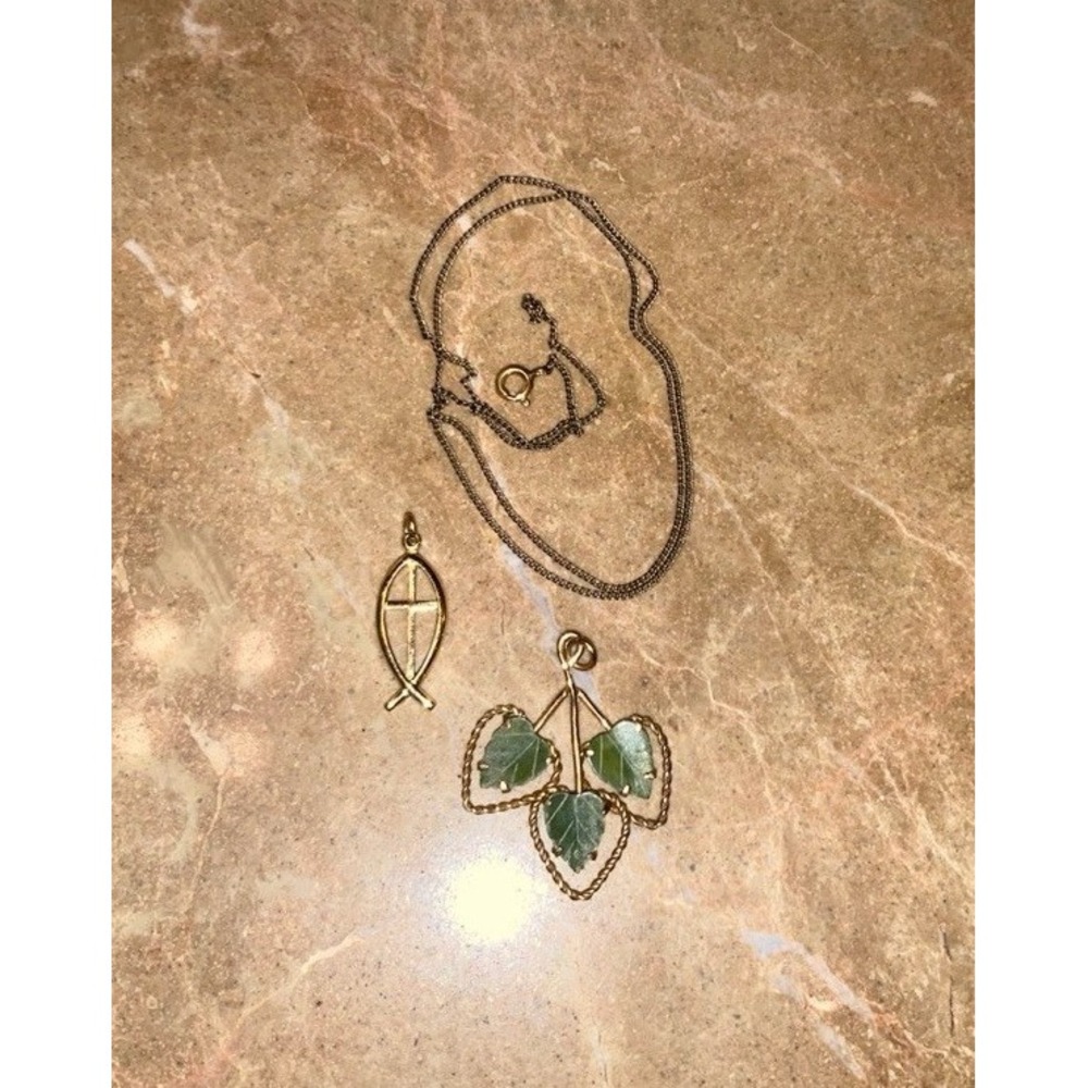 12k & 18k GF Pendants & Chain